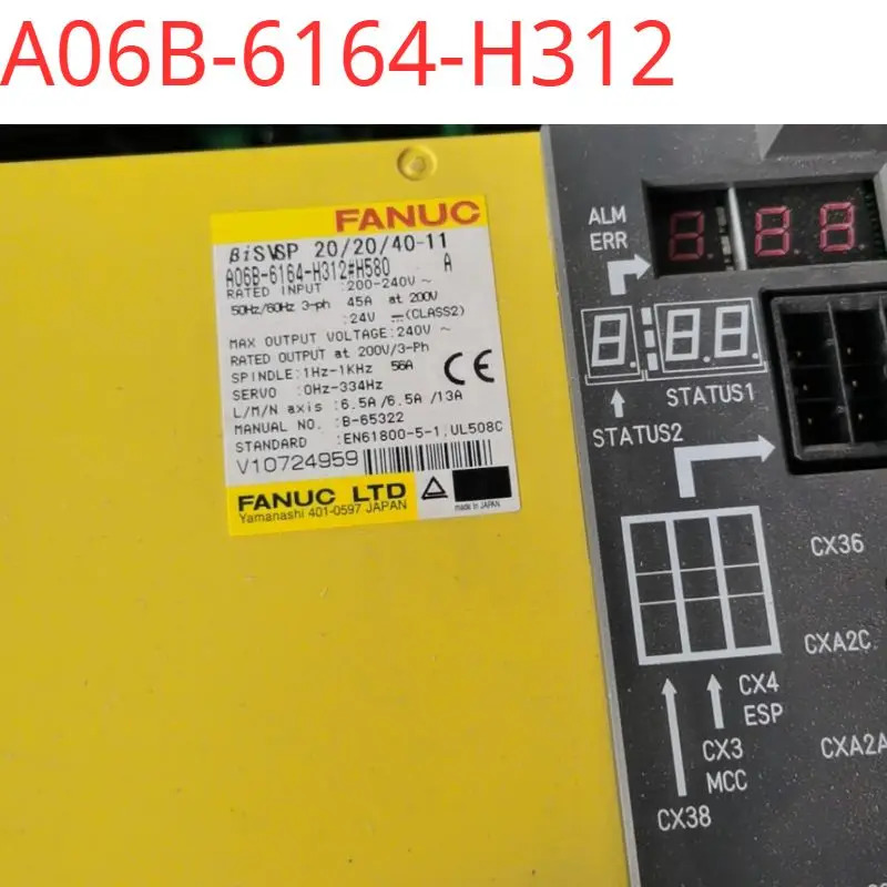 A06B-6164-H312 리퍼 완료상태서보 드라이브