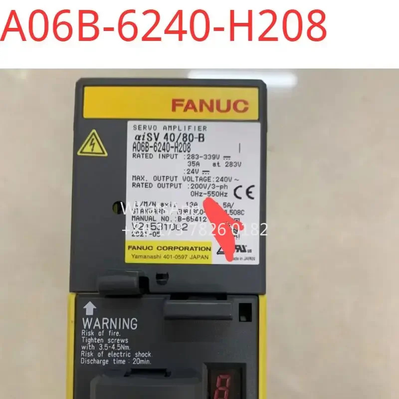 A06B-6240-H208 리퍼 완료상태