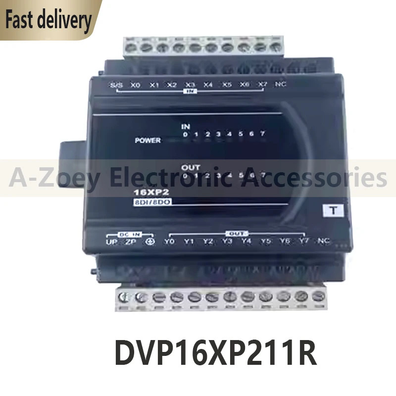 오리지널 DVP16XP211R 프로그래밍 컨트롤러 디지털 확장 모듈