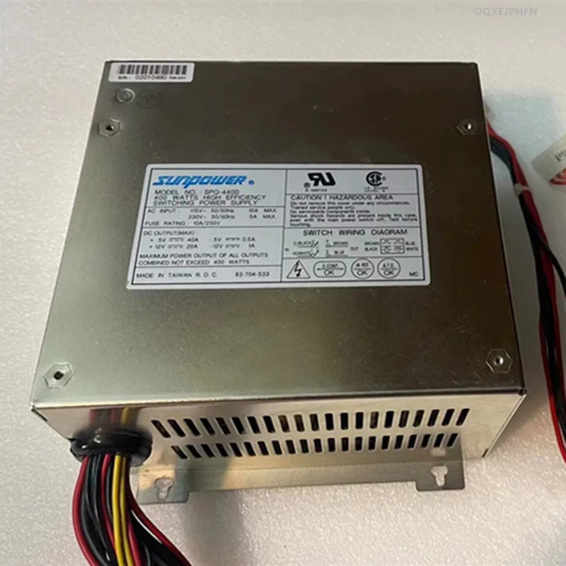 SUNPOWER 400W 전원공급장치 SPQ-4400리퍼 전원공급장치는 새 처럼 작동