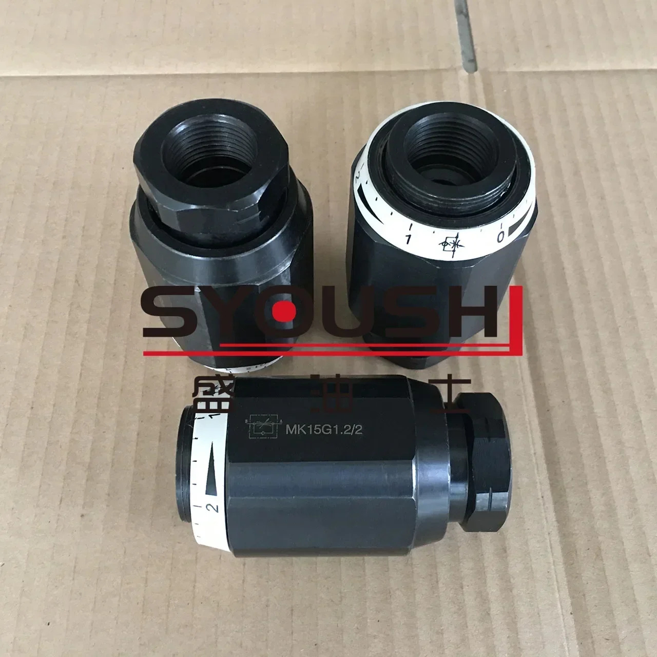 SYOUSHI 유압 스로틀 밸브 MK6G1.2 MK8G1.2 MK10G1.2 MK15G1.2 2