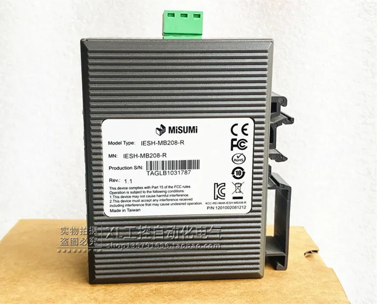 오리지널 산업스위치 IESH-MB208-R V1.1/8포트 포장