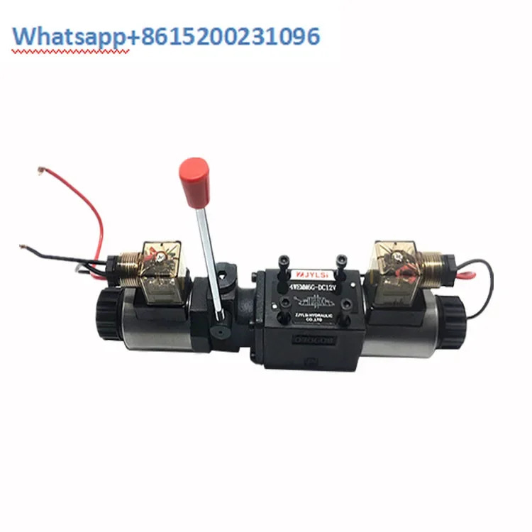 유압 손전등 통합 전자기 방향 밸브 4WEMM6E/D12V 24V 220V 4WEMM10E/6G/6J/H