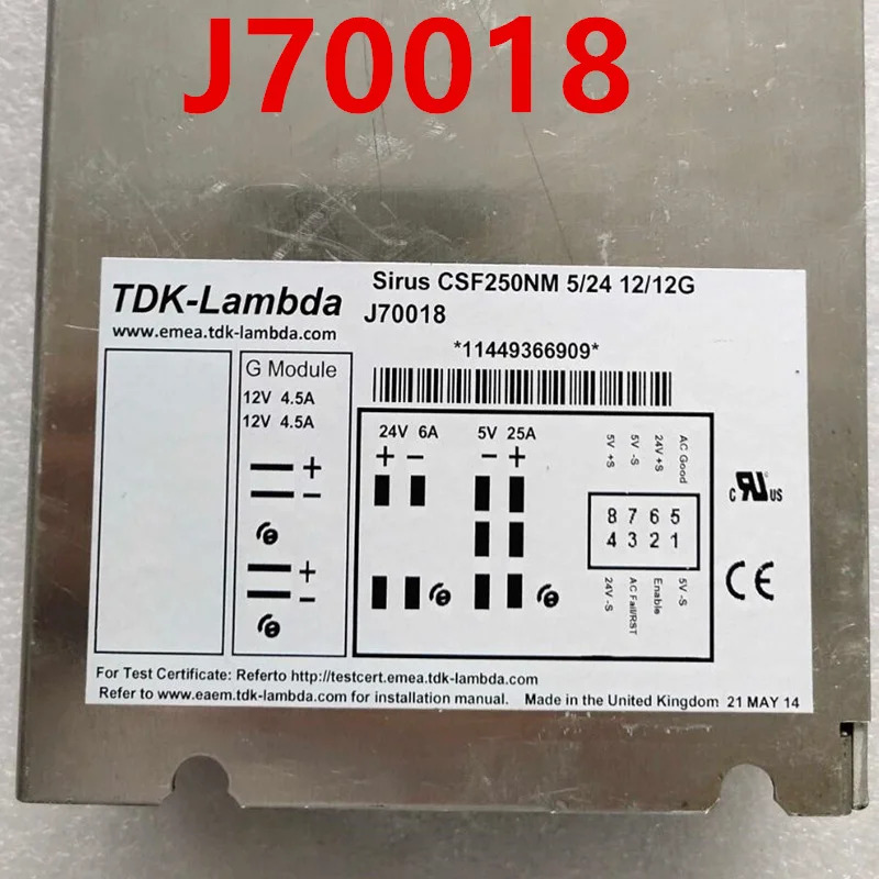 TDK-LAMBDA 전원공급장치 250W Sirus CSF250NM 5/24 12G J70018 신