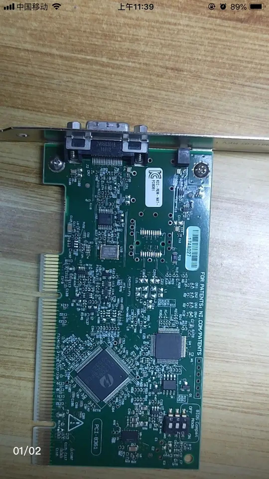 데이터 수집 카드 미국 NI PCI-8361 품질