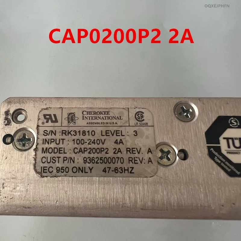 CHEROKEE CAP0200P2 2A RK31810 CAP0200P2-2A XH16052 리퍼 PSU 것처럼 작동