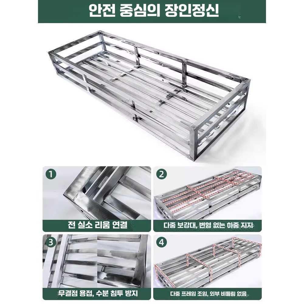 창틀 화분 걸이대 베란다 화분고리 철제 난간 식물 받침대 60 - 상세 이미지 4