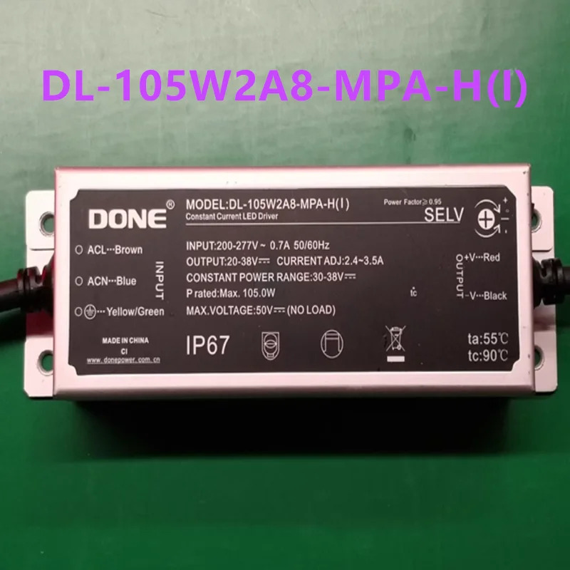 DONE IP67 32-58V 105W DL-105W1A8-MPA-H DL-105W1A8-MPA 20-38V DL-105W2A8-MPA-H I DL-105W2A8-MPA 새 원본