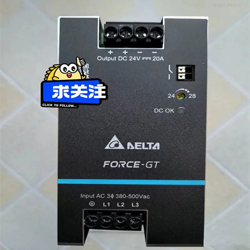 DELTA 24V20A 480W DIN 레일 전원공급장치 DRF-24V480W3GBA 새