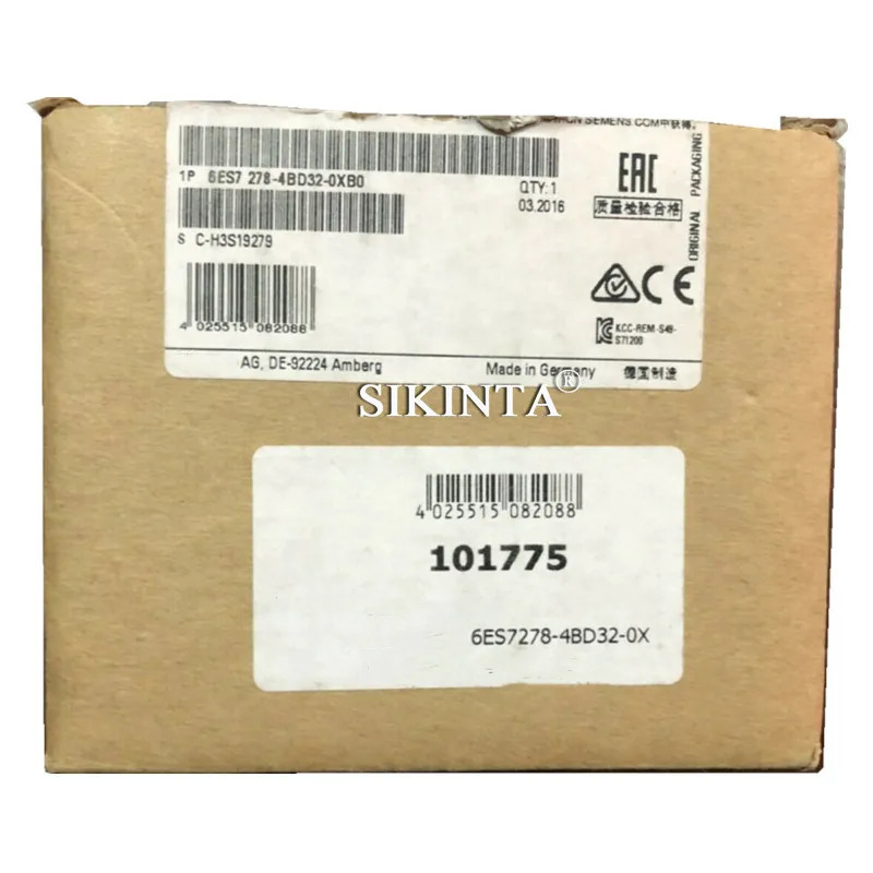 S7-1200 SM1278 I/O 마스터 PLC 모듈 AG1278-4BD32-2XB0 6ES7278-4BD32-0XB0 6AG1278-4BD32-4XB0 완전 리퍼