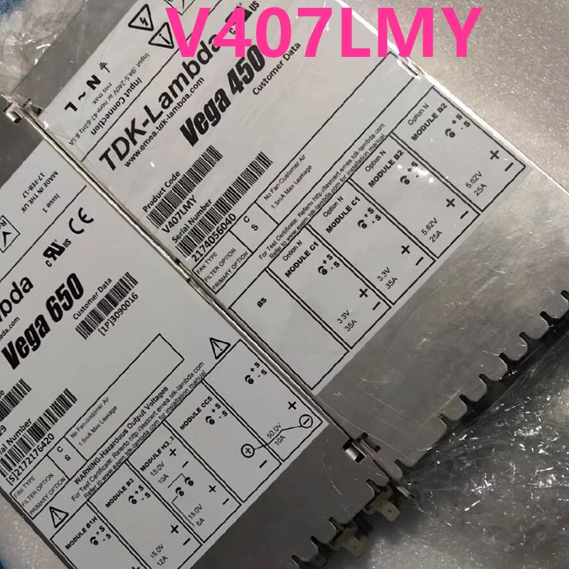 TDK-LAMBDA VEGA 450 450W V407K3Y V407LMY V405MCY리퍼 전원공급장치
