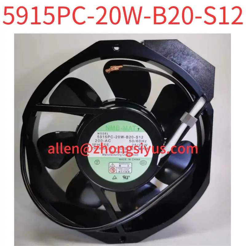 17238 금속 잎 고온 내성 냉각팬 5915PC-20W-B20-S12 신