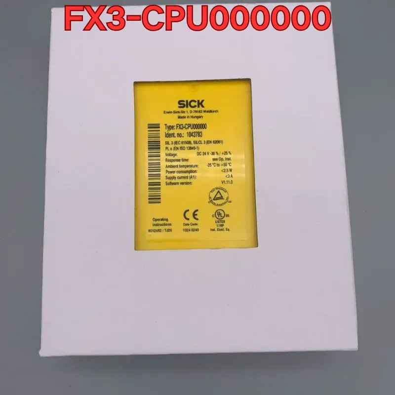 FX3-CPU000000 안전 릴레이 신