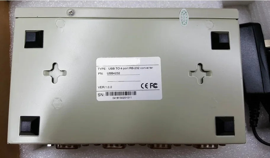 USB to 4 직렬 포트 RS232 변환기