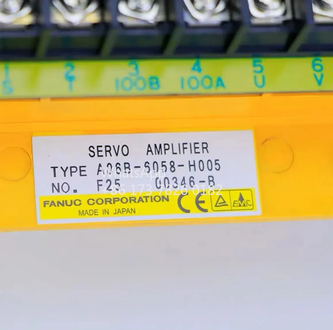 A06B-6058-H005 리퍼 완료상태