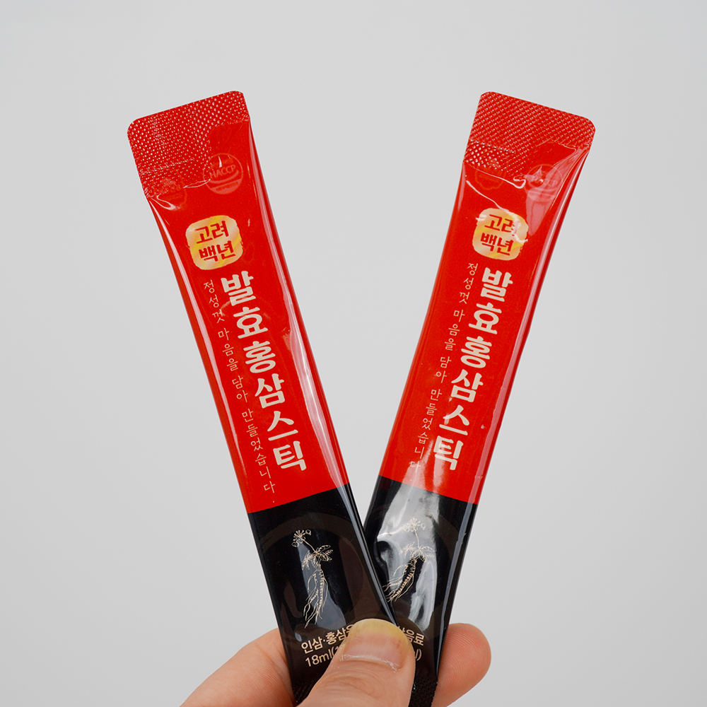 [추석선물] 고려백년 발효 홍삼 스틱 6년근 농축액 부모님 건강선물 30포, 3개 - 상세 이미지 4