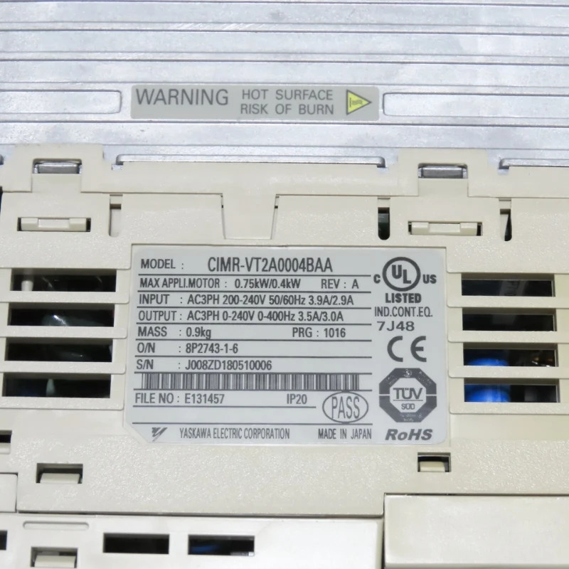 새 Yaskawa CIMR-VT2A0004BAA 인버터