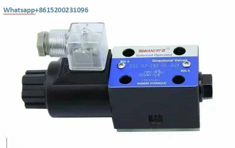 유압 밸브 DSG-02/03-2B2/3C2/3C3/3C4/3C6 전자기 오일 DC24V