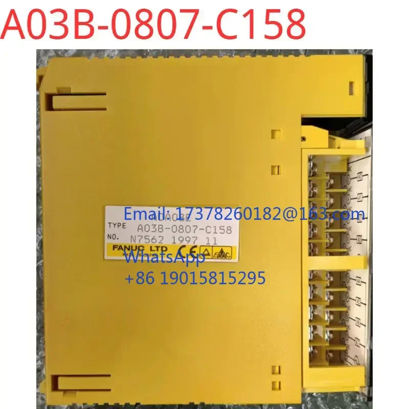 A03B-0807-C158 리퍼 완료 ok I/O 보드 상태