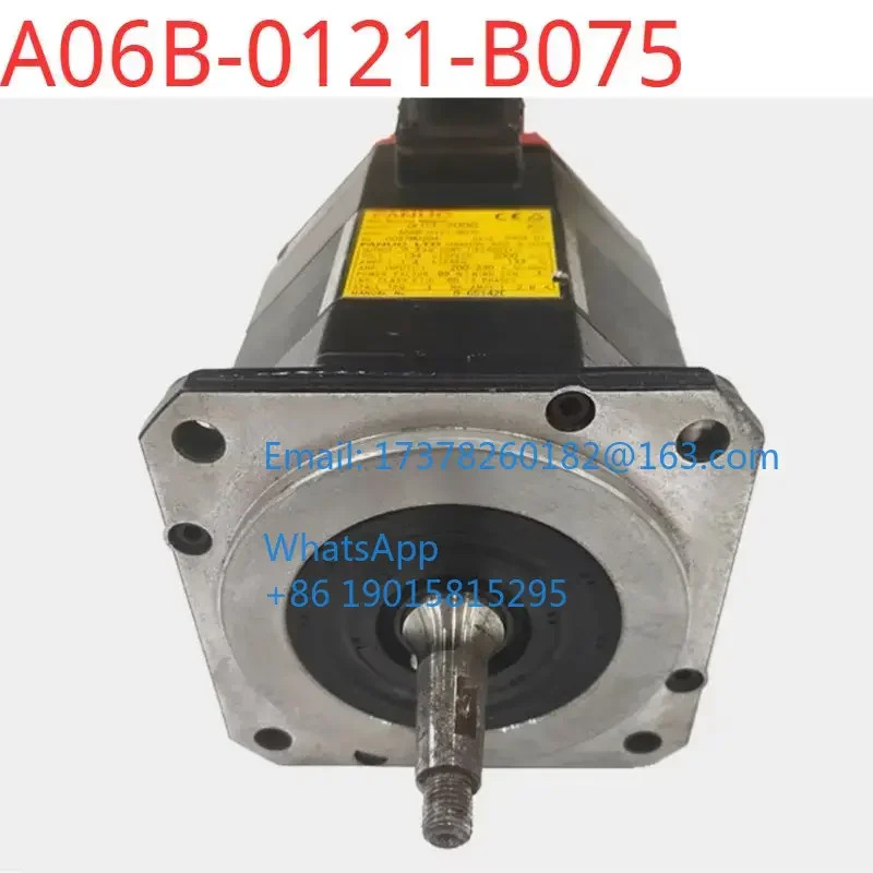 A06B-0121-B075 FANUC 리퍼 서보모터 감지 OK