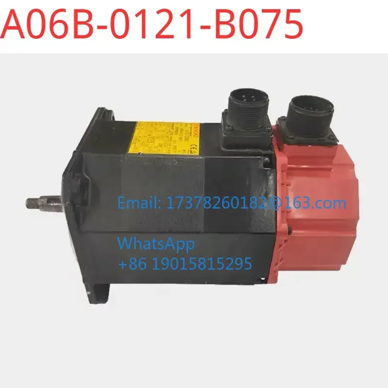 A06B-0121-B075 FANUC 리퍼 서보모터 감지 OK