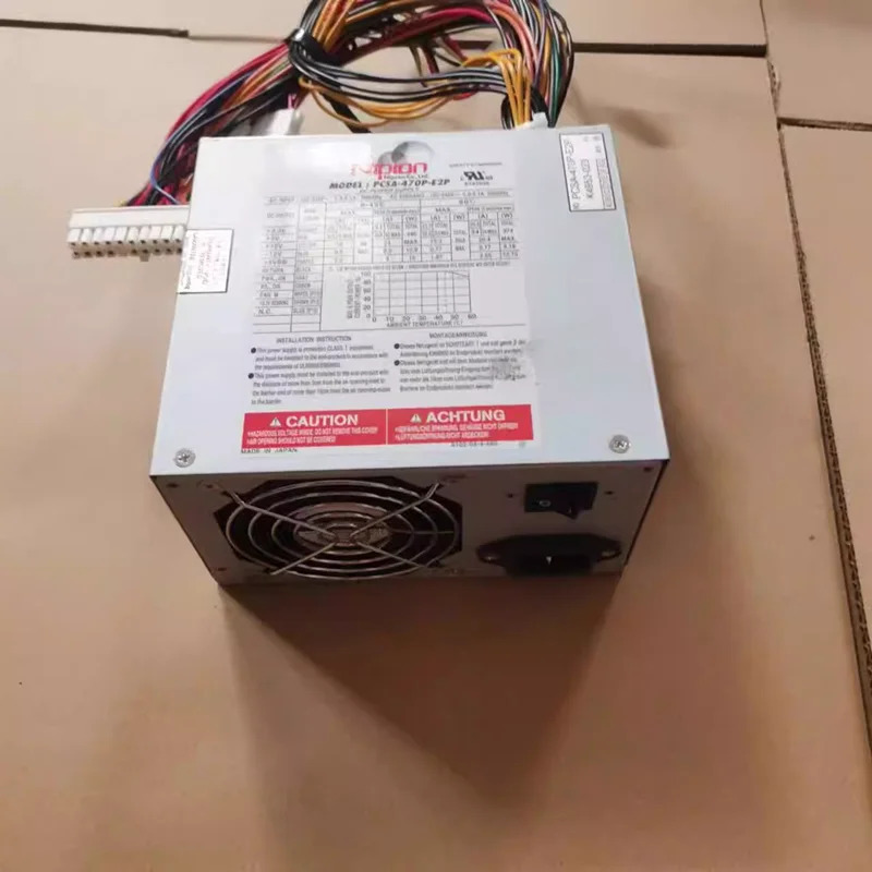 리퍼 오리지널 전원공급장치 NIPRON 470W PCSA-470P-E2P 새 것처럼 작동