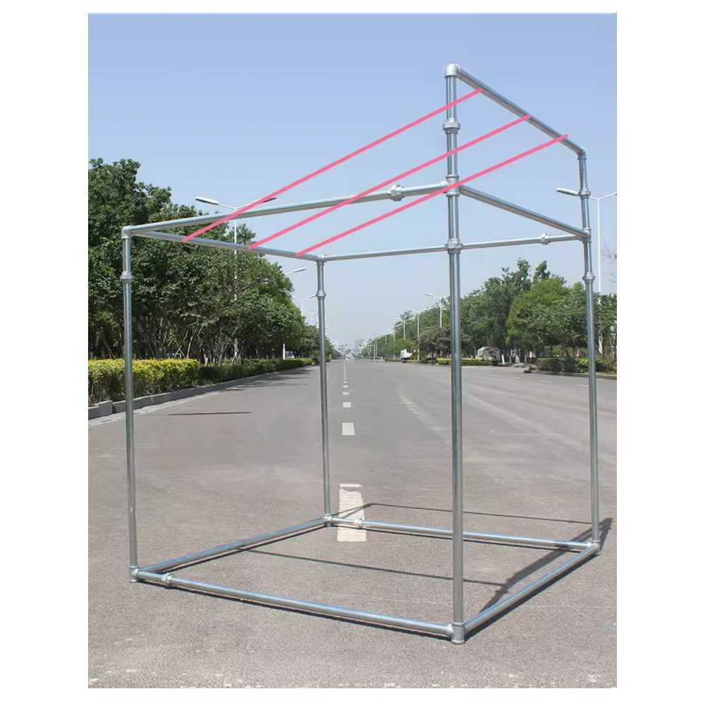 비닐하우스 뼈대 조립식 고추 야외 농장 온실 프레임 150x150x150 - 상세 이미지 4