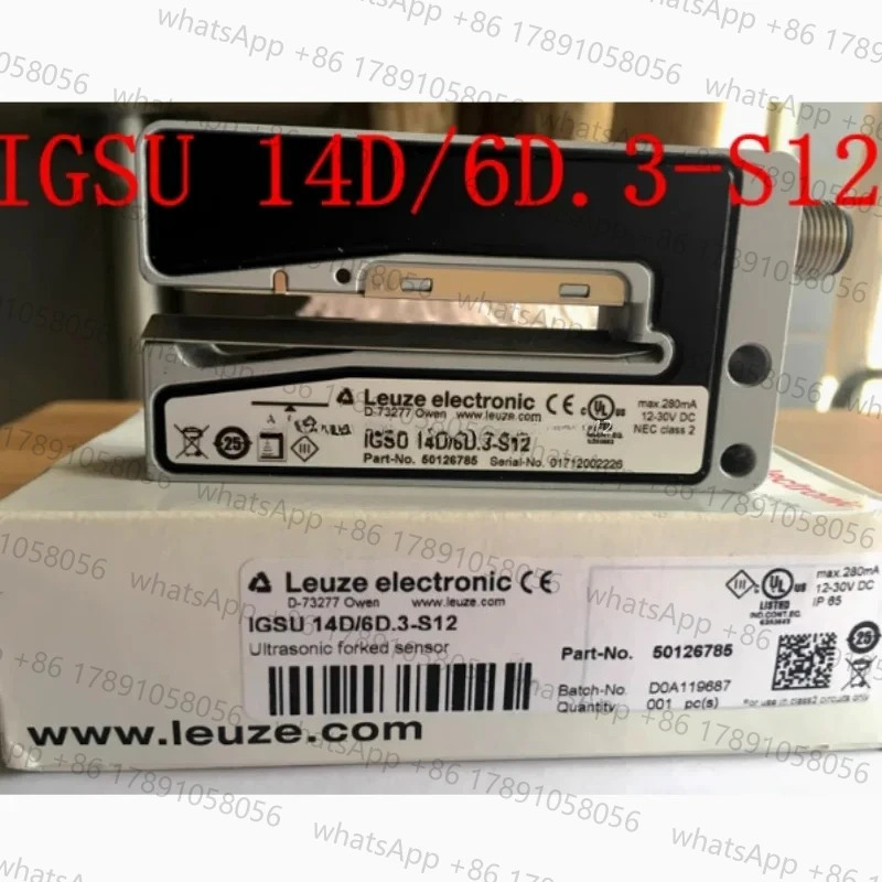 LEUZE 광전스위치 센서 IGSU 14D/6D.3-S12