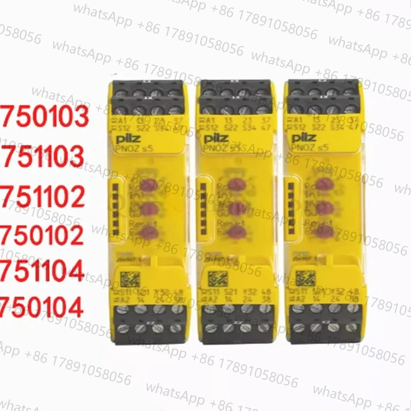 릴레이 PNOZ S4 750104 C 751104 S3 750103 751103 S5 S7 750134 새 원본