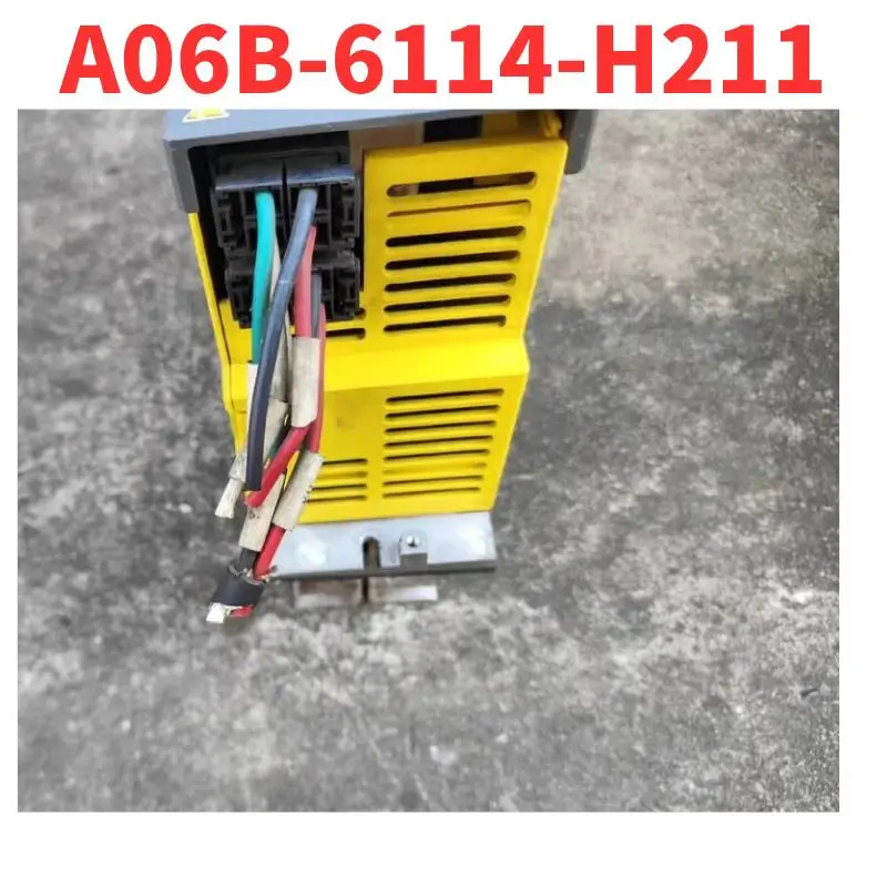 A06B-6114-H211 서보 드라이브상태 해체 리퍼 완료