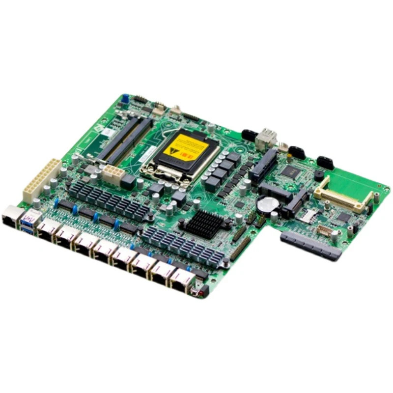 YANYU H17SL 마더보드 포트 확장 전기 8 네트워크 LGA1151
