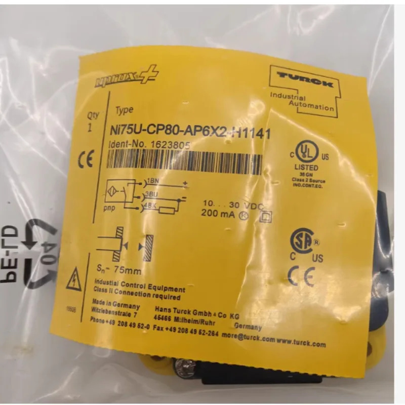 터크 유도 센서 NI75U-CP80-AP6X2-H1141