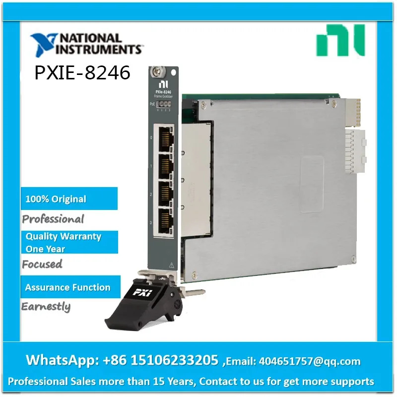 NI PXIe-8246 787314-01 PXI 프레임 그래버 DAQ 신호 조절