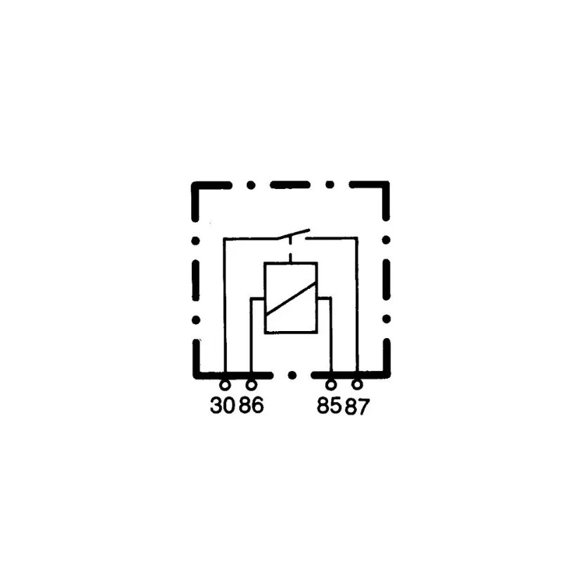 고전력 릴레이 4RA 003 437-08 12V 24V