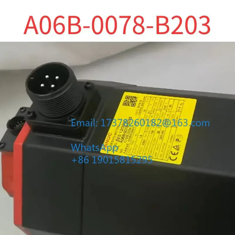 오리지널 A06B-0078-B203 서보모터