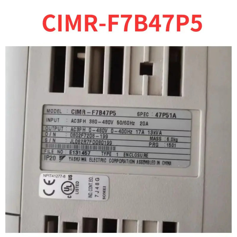 CIMR-F7B47P5 주파수 변환기 리퍼 완료 신
