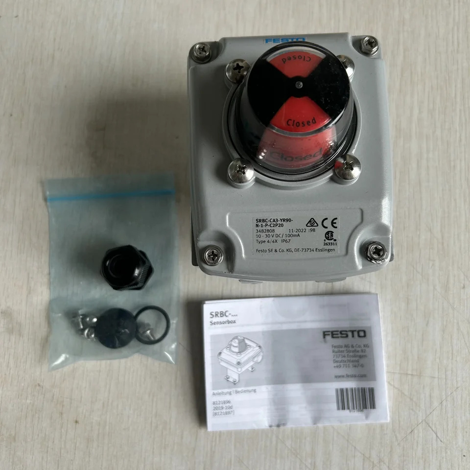 FESTO 자동 컨트롤러 액세서리 SRBC-CA3-YR90-N-1-P-C2P20 신