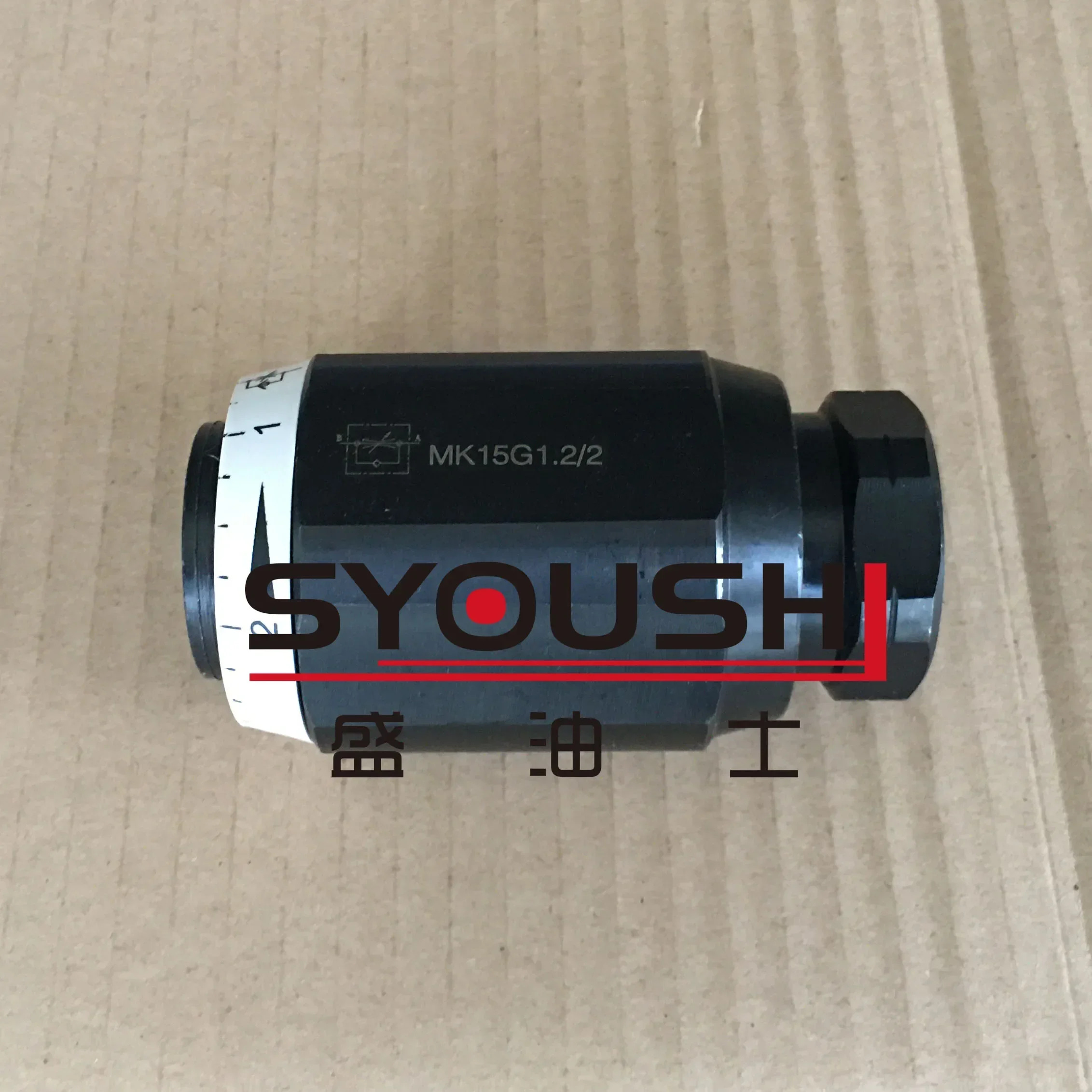 SYOUSHI 유압 스로틀 밸브 MK6G1.2 MK8G1.2 MK10G1.2 MK15G1.2 2
