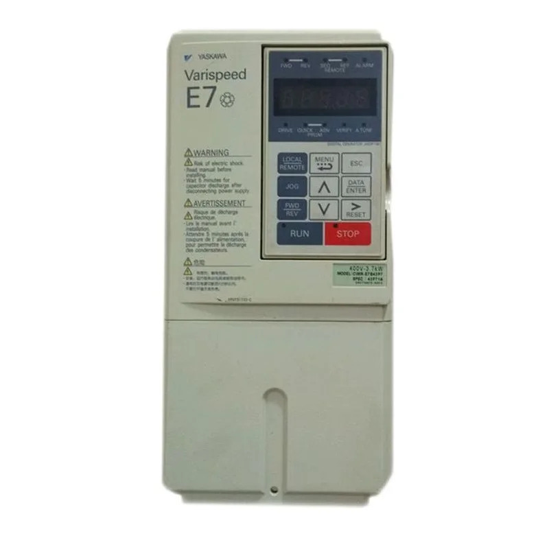 오리지널 Yaskawa CIMR-E7B4037 CIMR-E7B4030 VFD 주파수 변환기 37KW 3상57KVA 인버터 좋은