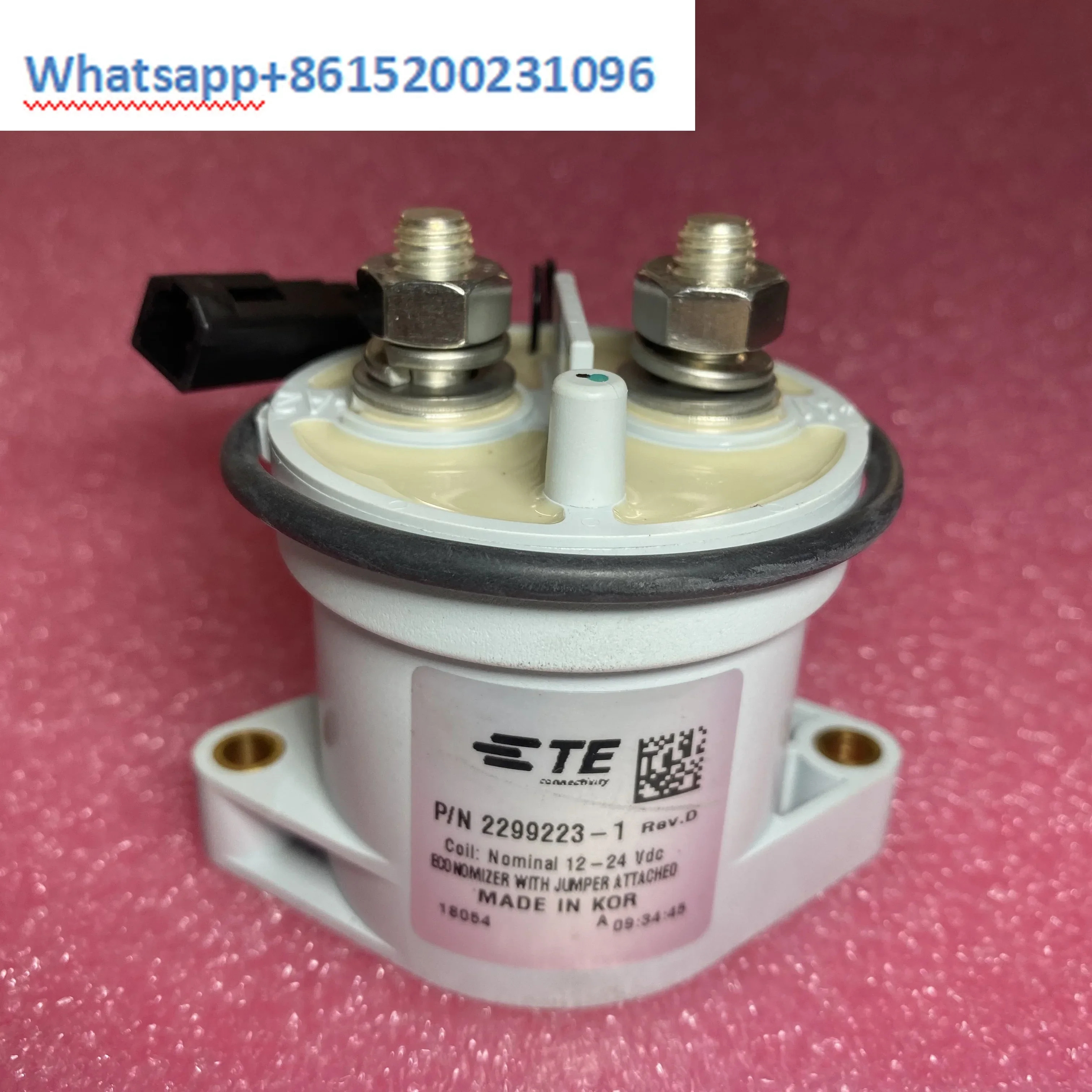 2299223-1 고전류 DC 접촉기 신 에너지 고전압 릴레이 EVC500 500A