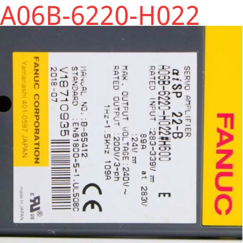 A06B-6220-H022 리퍼 완료상태서보 드라이브
