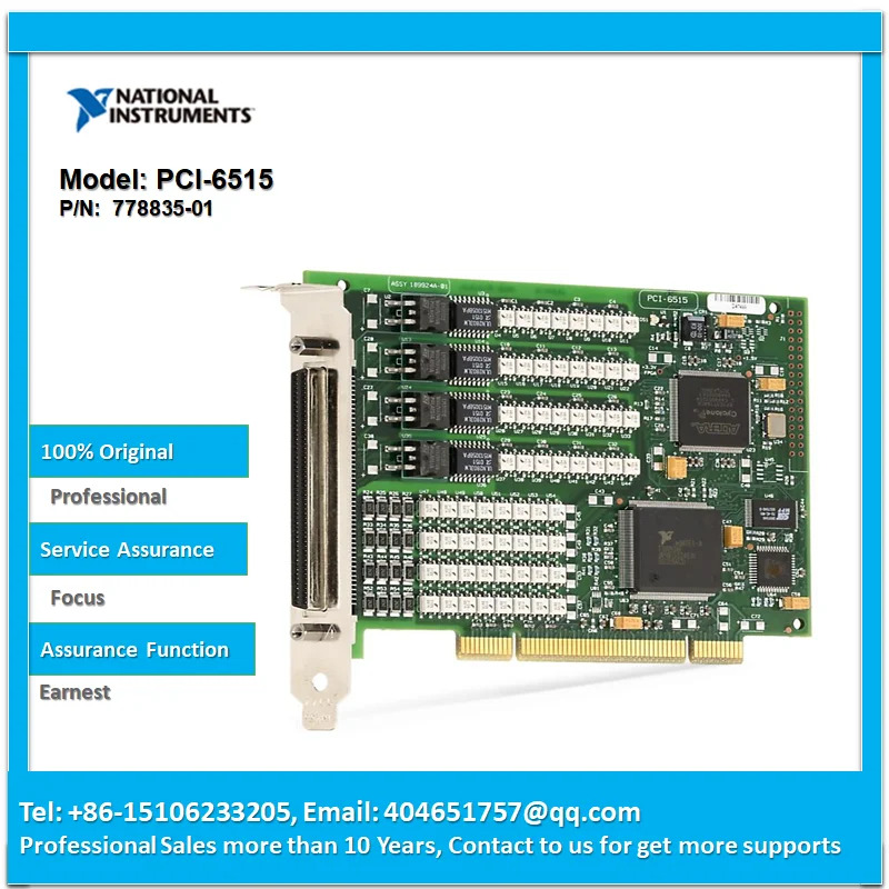 NI PCI-6515 저비산업디지털 I/O 모듈 778835-01