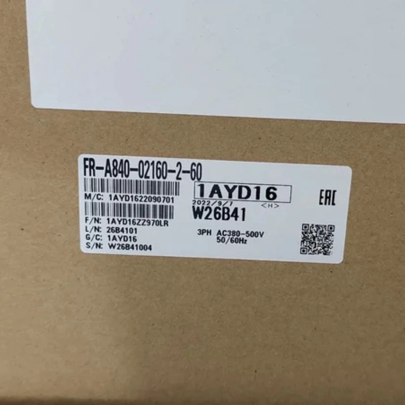 새 FR-A840-02160-2-60 인버터 신속