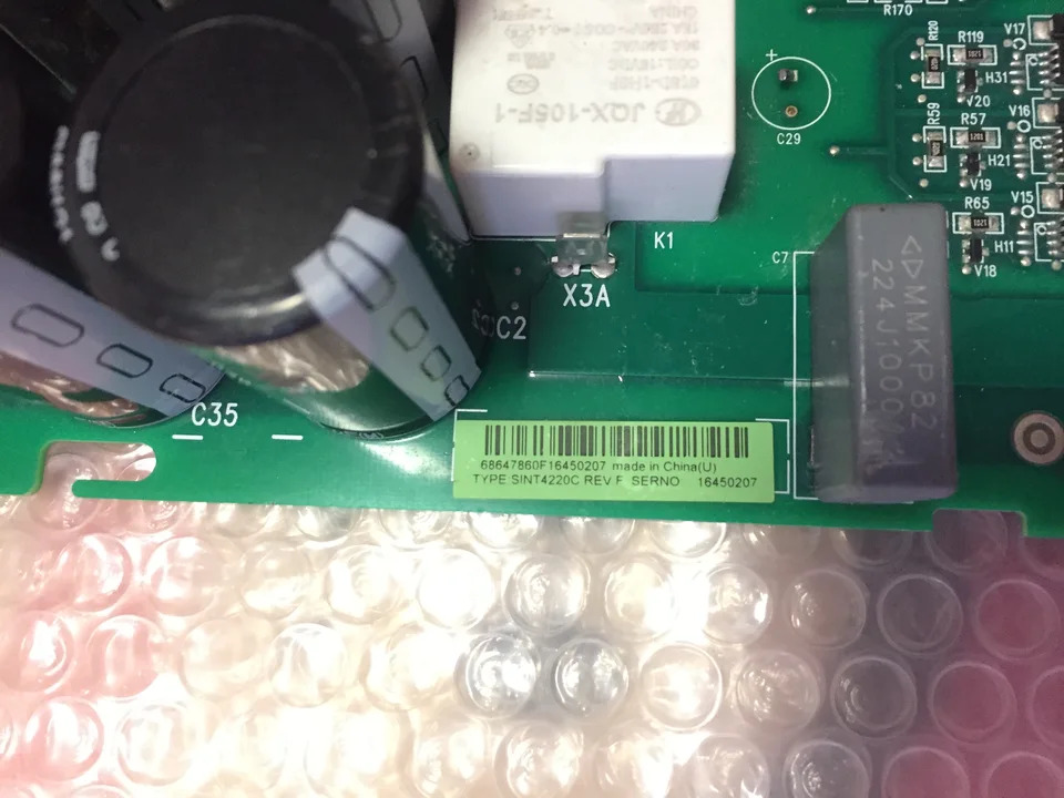 ACS510 550 시리즈 주파수 컨버터 전원 보드 드라이버 SINT4220C 11kw 7.5kw