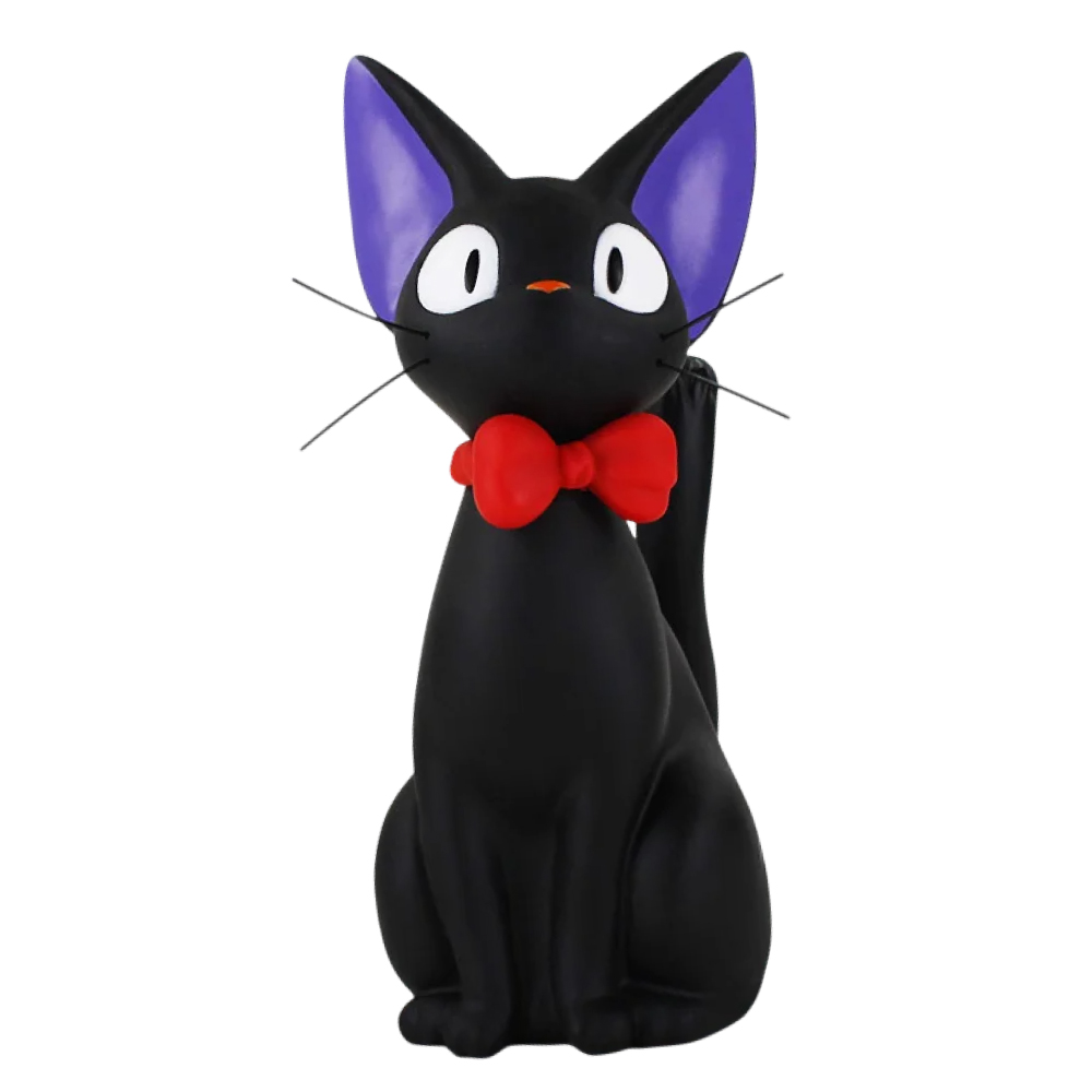 마녀배달부키키 고양이 지지 저금통 피규어 24cm - 상품 이미지