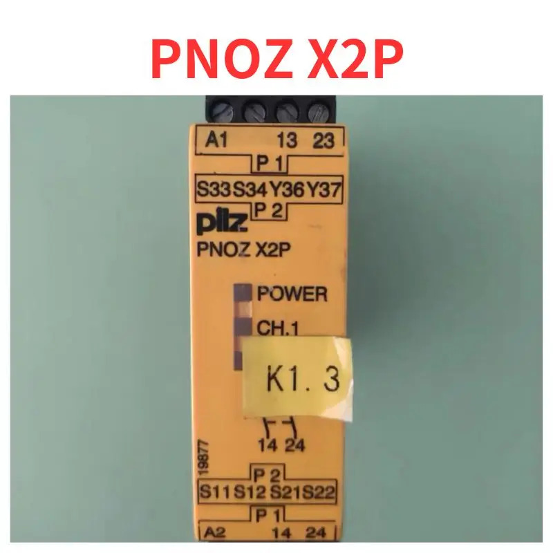 PNOZ X2P 릴레이 리퍼 완료 신