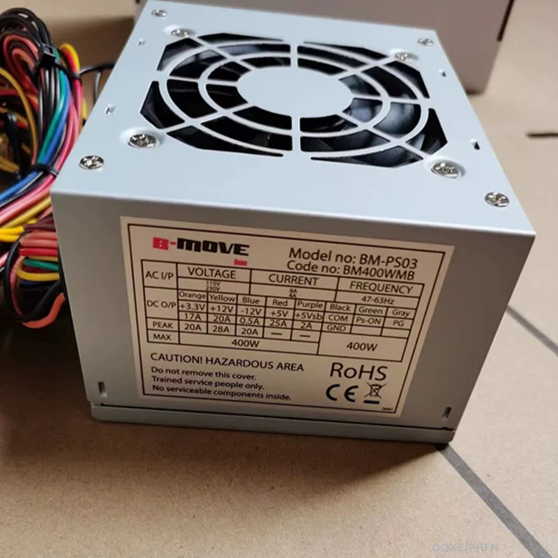 B-MOVE SFX ITX Micro- 정격 250W 피크 400W BM-PS03 BM400WMB새 원본 전원공급장치