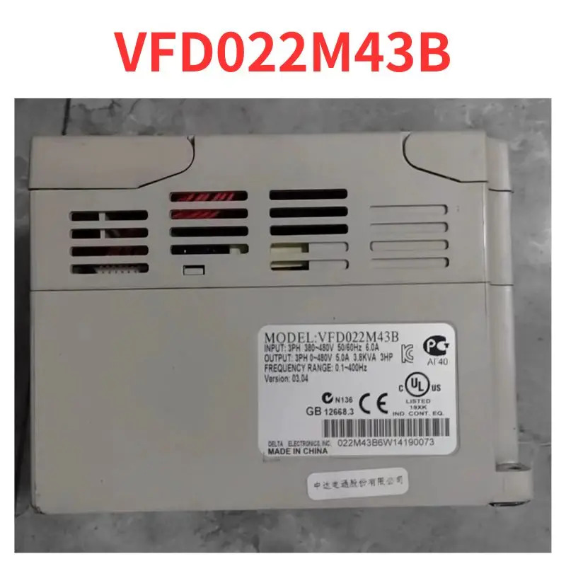 리퍼 완료 주파수 변환기 VFD022M43B 신