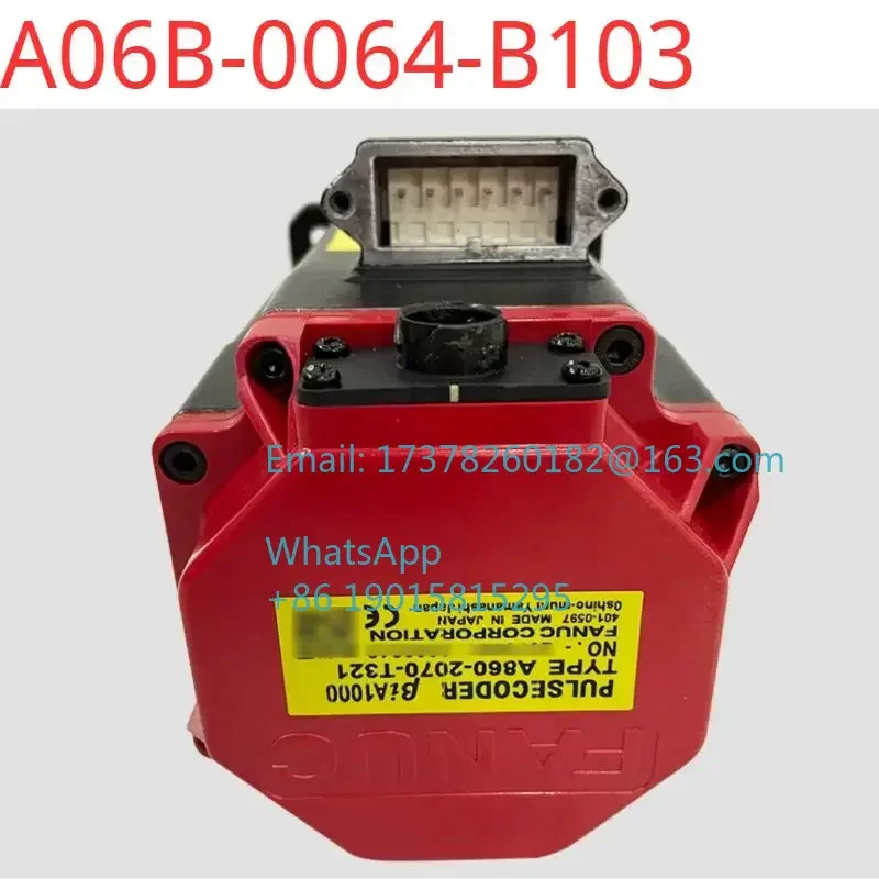 A06B-0064-B103 리퍼 리퍼를 거쳐서보모터 상태