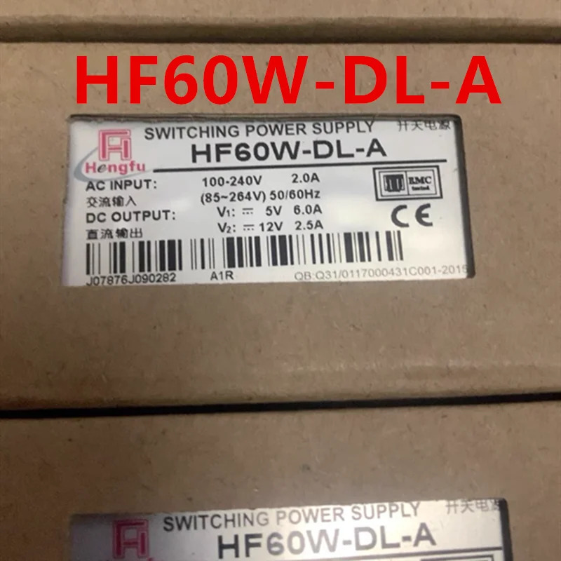 HENGFU 5V6A 12V2.5A 60W 전원공급장치 HF60W-DL-A 새 HF50W-DF-A 교체